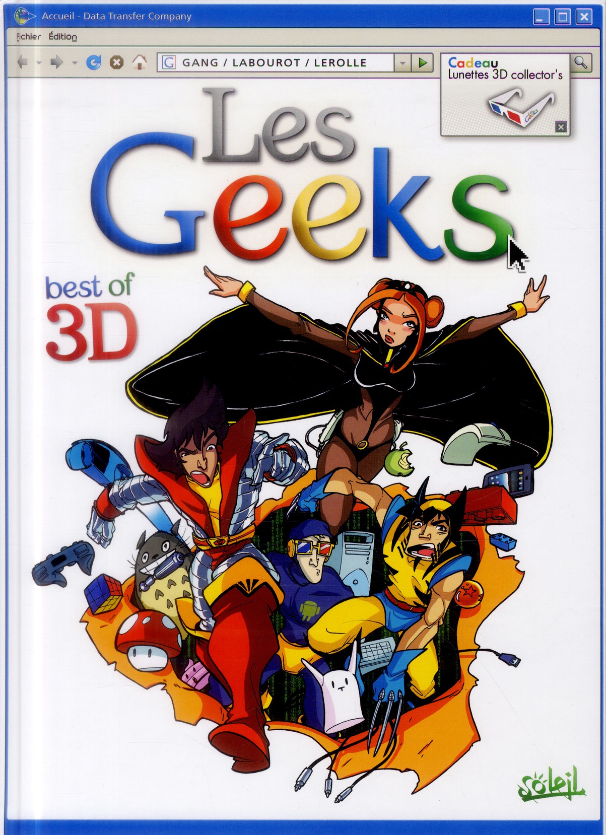 Les Geeks : Best of en 3D avec lunettes 3D collector