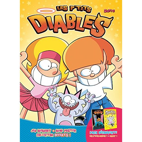 Pack découverte Les p'tits diables. Fourreau tome 1 + Grippy tome 1