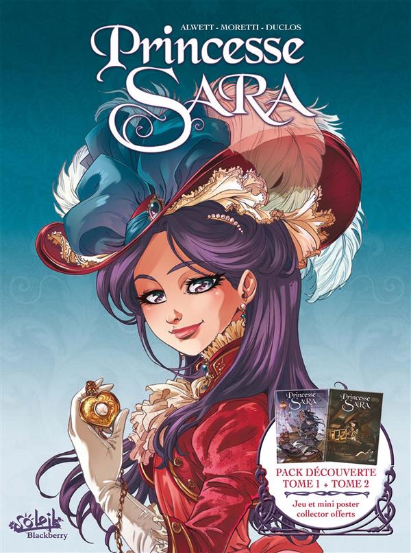 Princesse Sara : Pack 2 volumes : Tome 1, Pour une mine de diamants %3B Tome 2, La princesse déchue