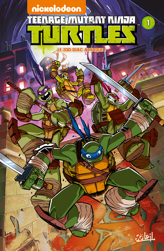 Nickelodeon Teenage Mutant Ninja Turtles Tome 1 : Le zoo-diac attaque !