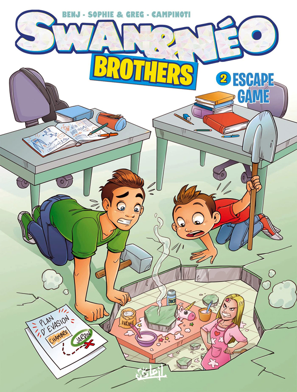 Swan &Néo - Brothers Tome 2 : Escape Game