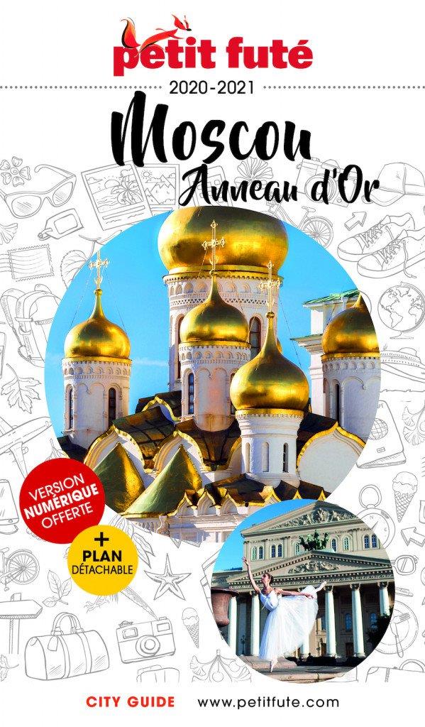 Petit Futé Moscou Anneau d'or. Edition 2021-2022. Avec 1 Plan détachable
