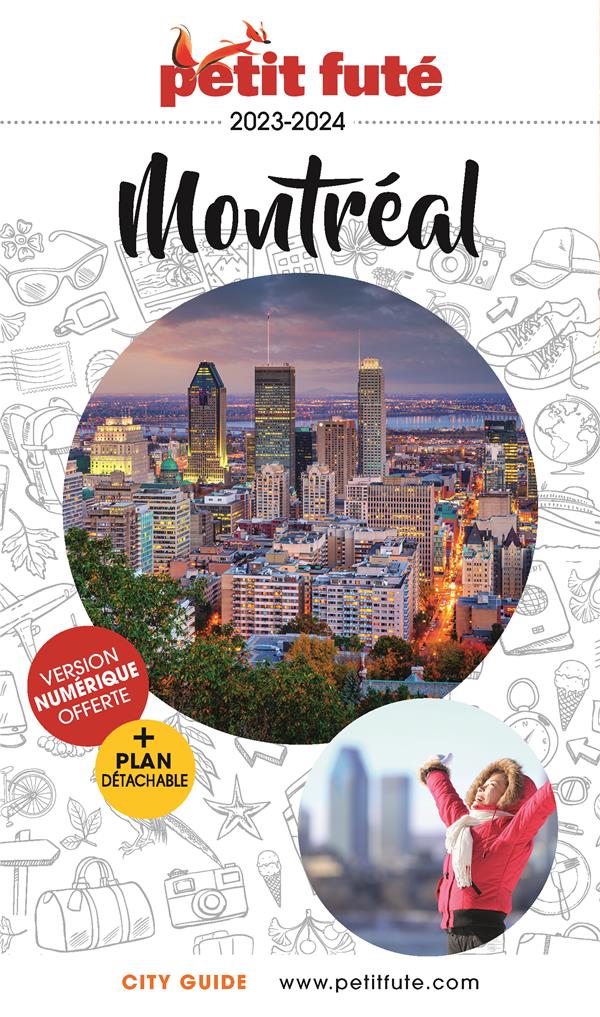 Petit Futé Montréal. Edition 2023-2024. Avec 1 Plan détachable
