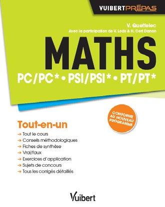 Maths PC/PC* PSI/PSI* PT/PT*