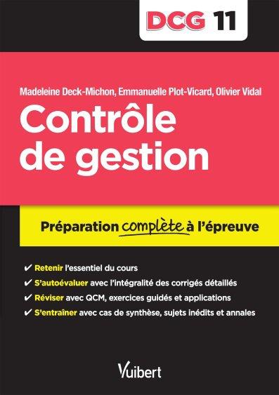 DCG 11, contrôle de gestion