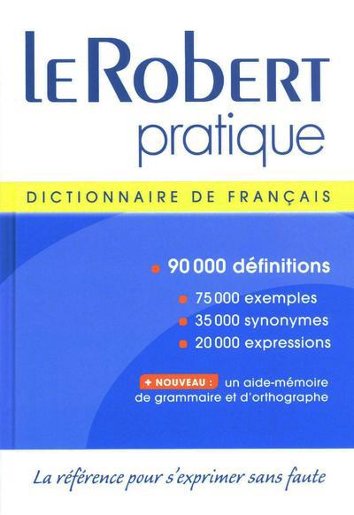 Le Robert pratique. Dictionnaire d'apprentissage de la langue française