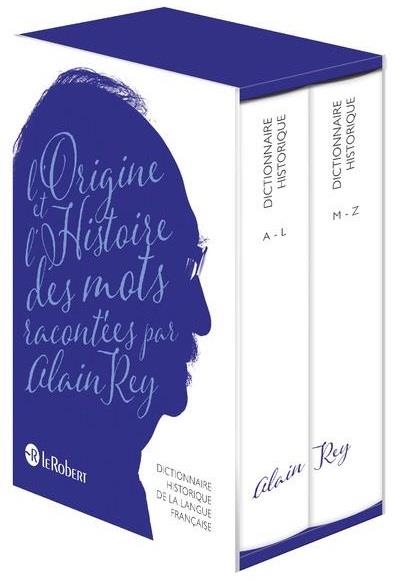 Dictionnaire historique de la langue française. Coffret en 2 volumes