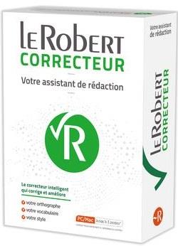 Le Robert correcteur. PC/MAC jusqu'à 3 postes. Avec une carte de téléchargement