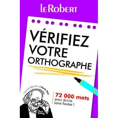 Vérifiez votre orthographe