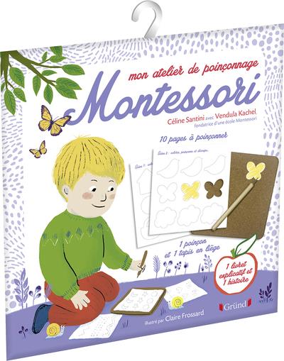 Mon atelier de poinçonnage Montessori. Avec 10 pages à poinçonner
