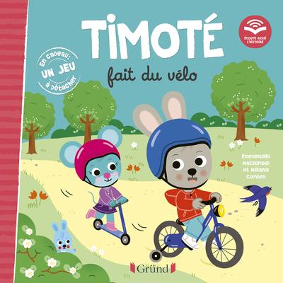 Timoté : Timoté fait du vélo. Avec un jeu à détacher