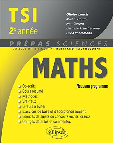 Mathématiques TSI, 2e année