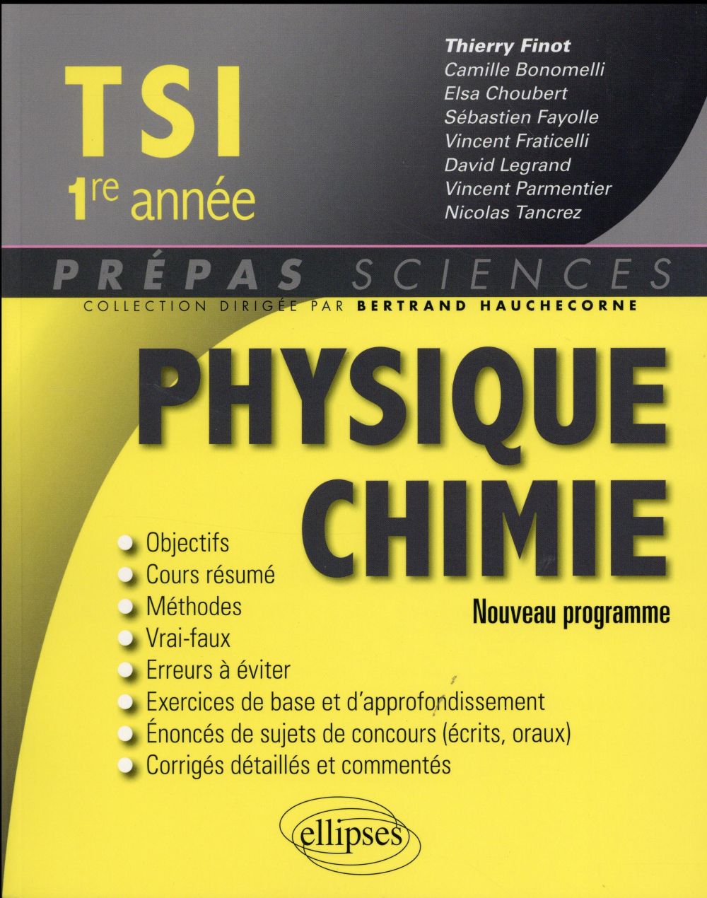 Physique-Chimie TSI 1re année