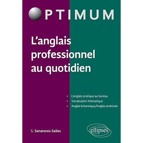 L'anglais professionnel au quotidien