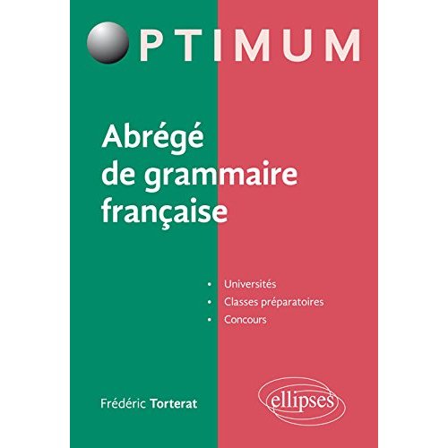 Abrégé de grammaire française