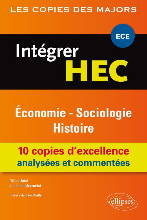 Intégrer HEC. Economie Sociologie Histoire