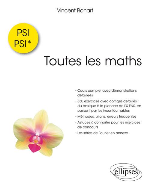 Toutes les maths en PSI-PSI*