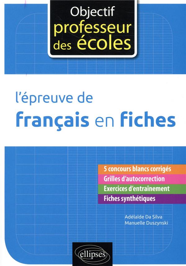 L'épreuve de français en fiches