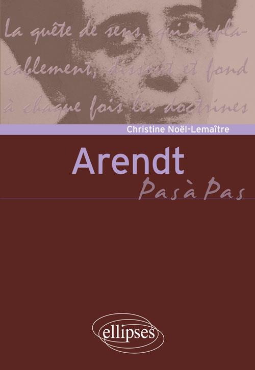 Arendt pas à pas