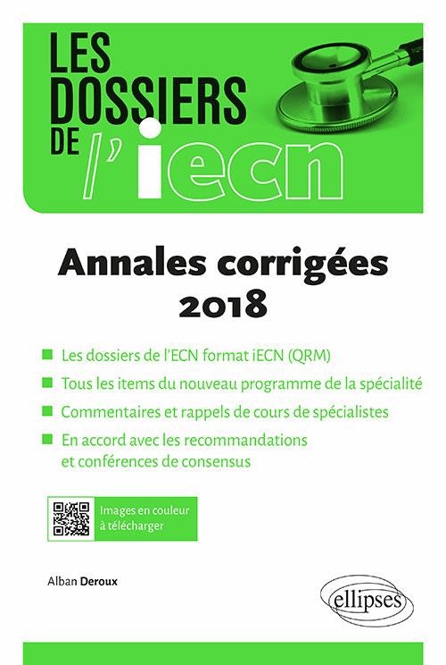 ECNi. Annales corrigées, Edition 2018