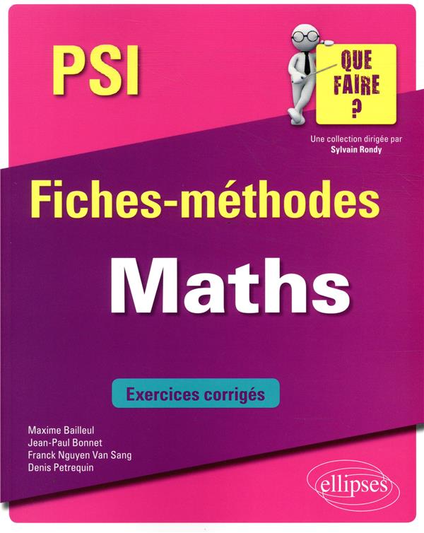 Maths PSI