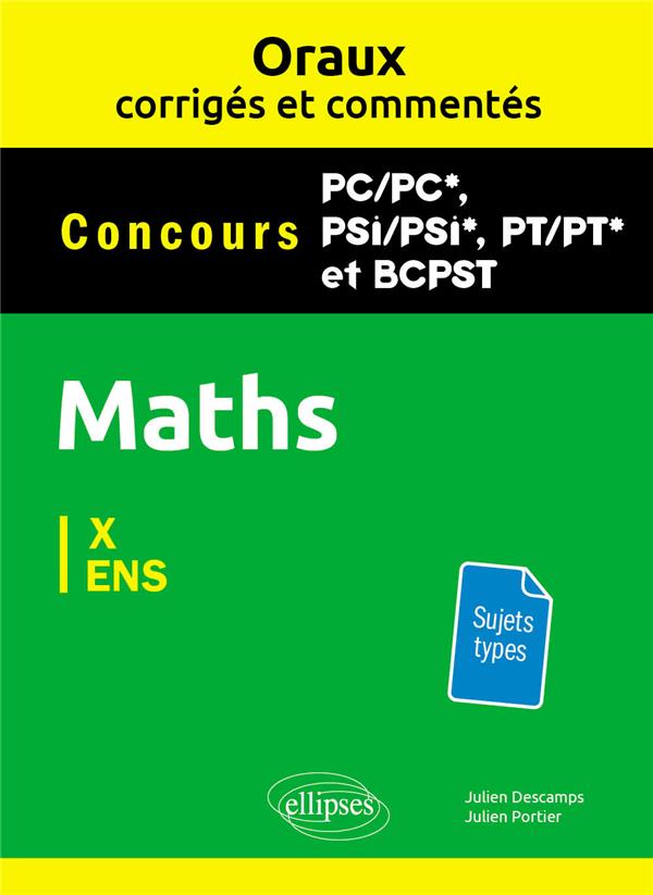 Mathématiques PC/PC*, PSI/PSI*, PT/PT* et BCPST