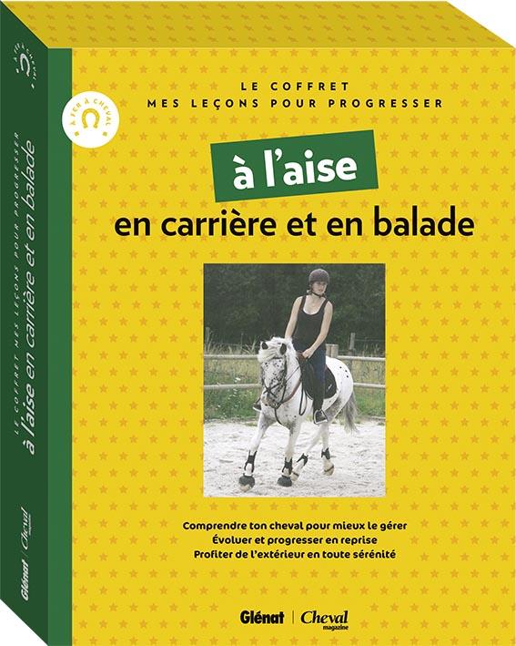 A l'aise en carrière et en balade. Coffret en 2 volumes : Je monte mon cheval, A cheval en extérieur