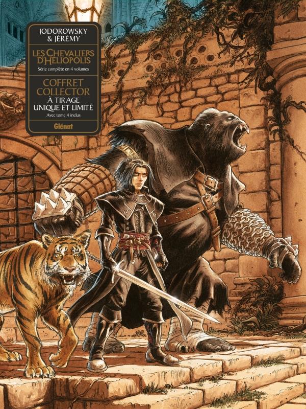 Les Chevaliers d'Héliopolis Tome 4 : Citrinitas, l'oeuvre au jaune. Avec coffret pour série intégral