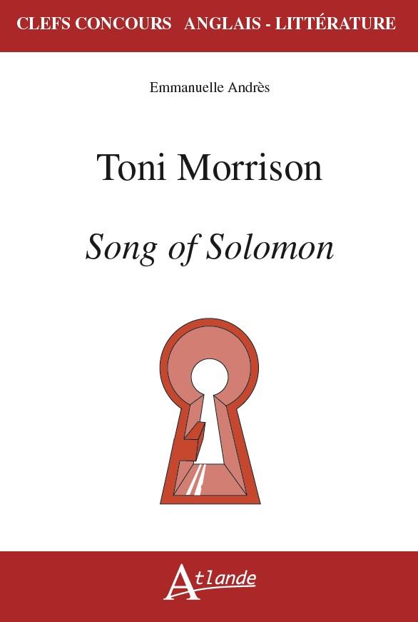 Toni Morrison. Song of Solomon