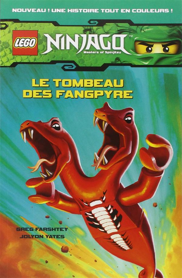 Lego Ninjago Masters of Spinjitzu Tome 2 : Le tombeau des Fangpyre