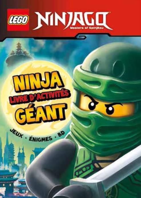 Lego Ninjago - Ninja livre d'activités géant