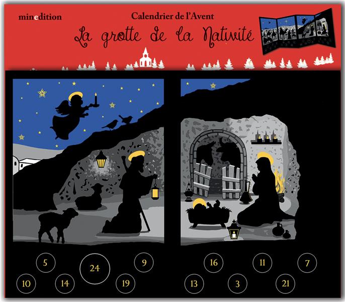CALENDRIER DE L'AVENT RELIGIEUX - LA GROTTE DE LA NATIVITE - EVANGELISTI