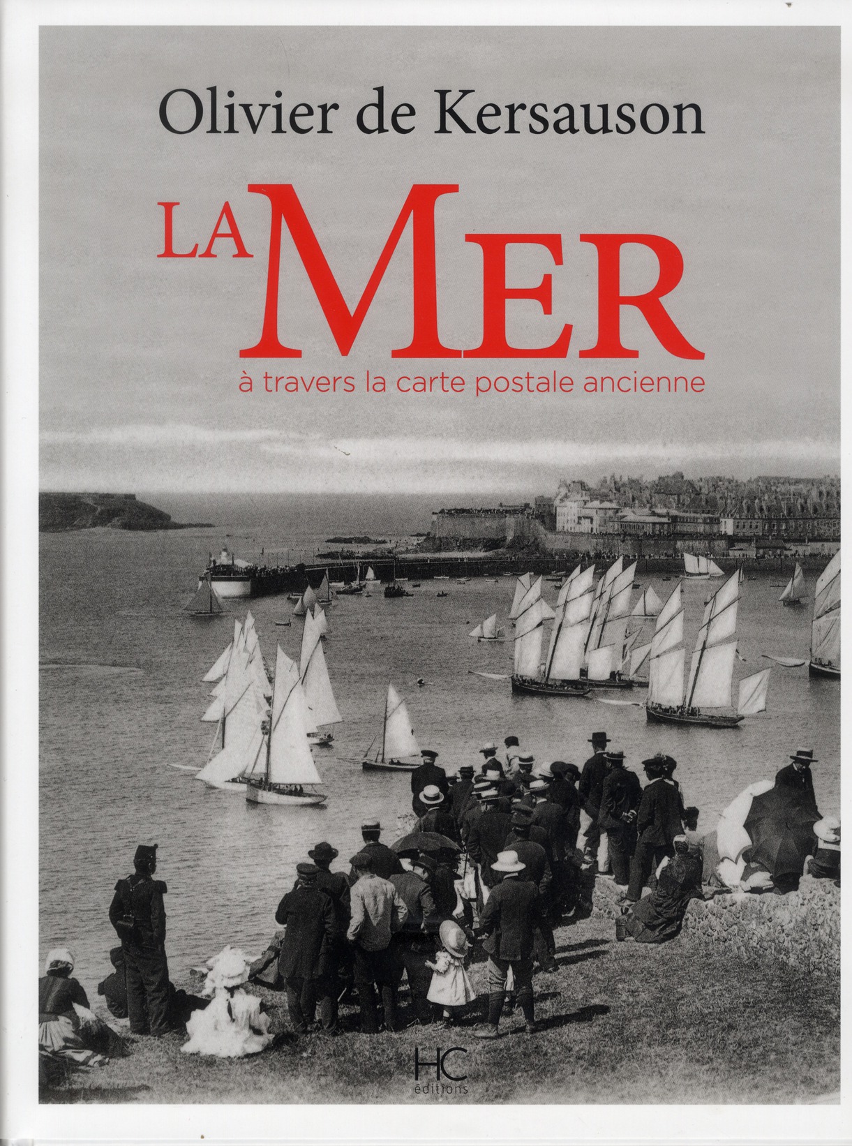 La mer à travers la carte postale ancienne