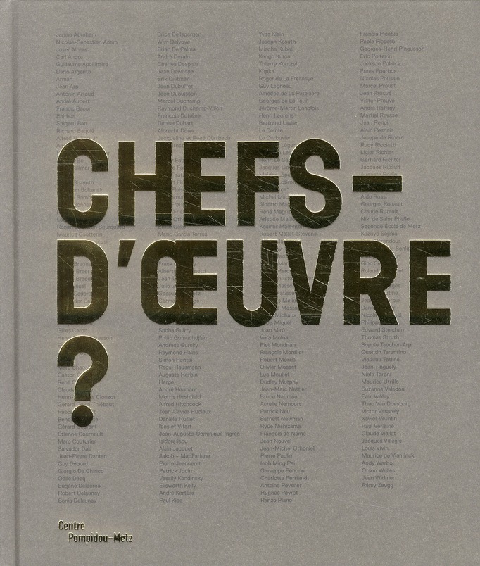 Chefs-d'oeuvre ?