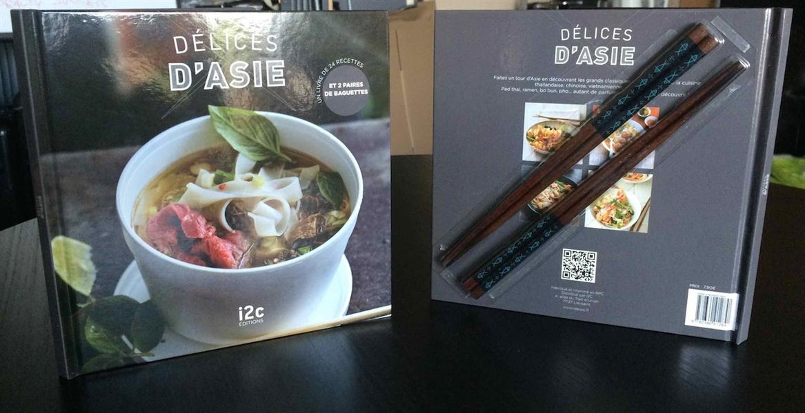 Délices d'Asie. Avec 2 paires de baguettes