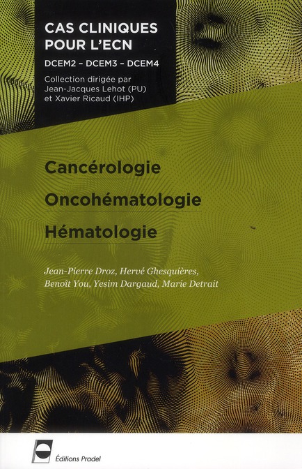 Cancérologie, Oncohématologie, Hématologie