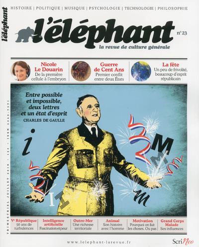 L'éléphant N° 23, juillet 2018