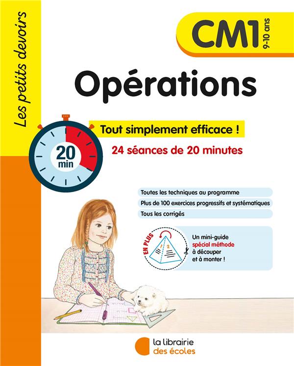 Opérations CM1. 24 séances de 20 minutes