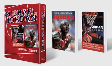 COFFRET DE 2 LIVRES MICHAEL JORDAN