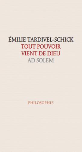 Tout pouvoir vient de Dieu. Un paradoxe chrétien