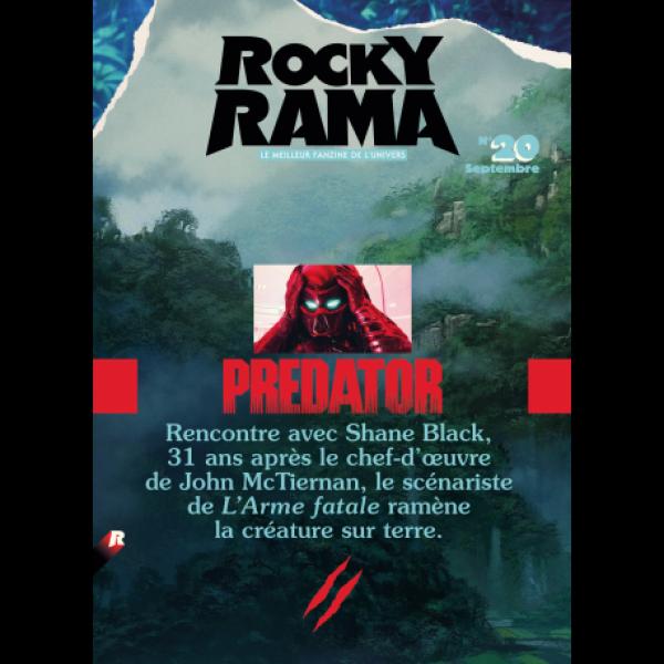 Rockyrama N° 20, septembre 2018 : Shane Black