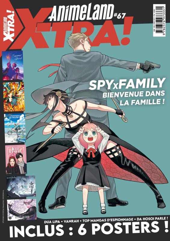 AnimeLand Xtra N° 67, novembre 2022-janvier 2023 : Spy x Family Bienvenue dans la famille !