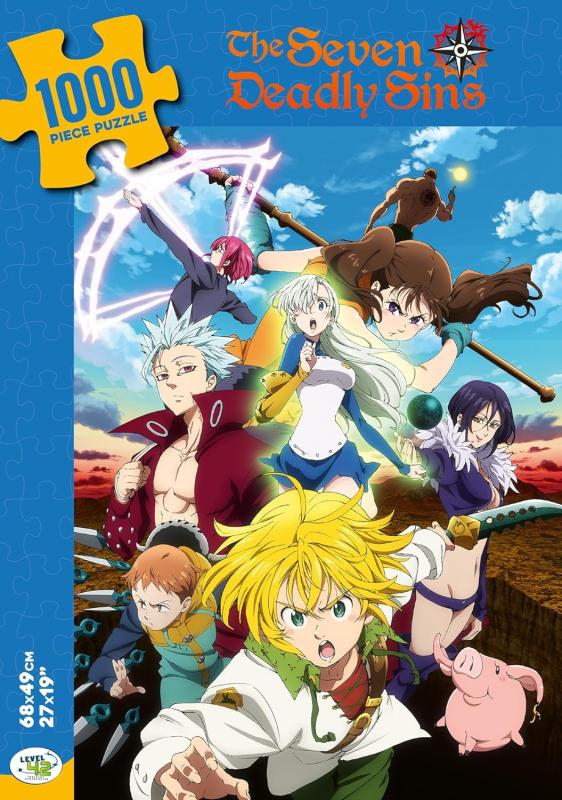 Seven Deadly Sins : Puzzle de 1000 pièces