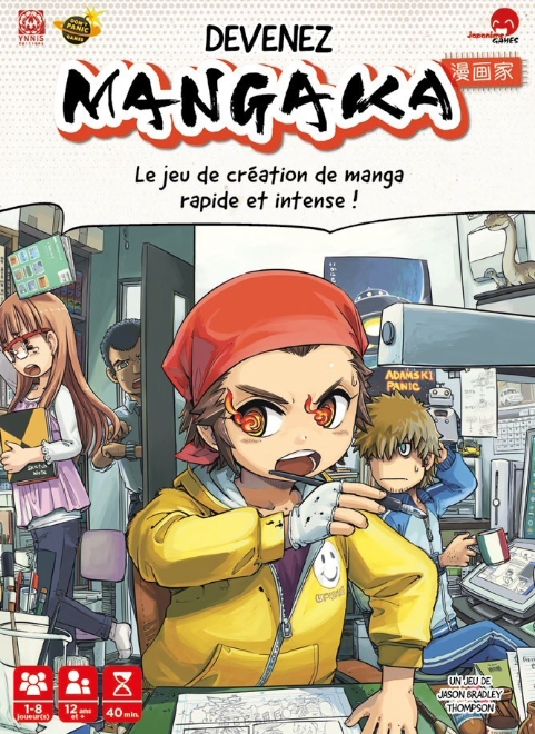 Devenez Mangaka. Le jeu de création de manga rapide et intense !