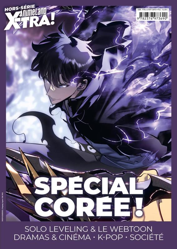 AnimeLand Xtra Hors-série, Juin-août 2023 : Spécial Corée ! Solo Leveling & le Webtoon, dramas & cin