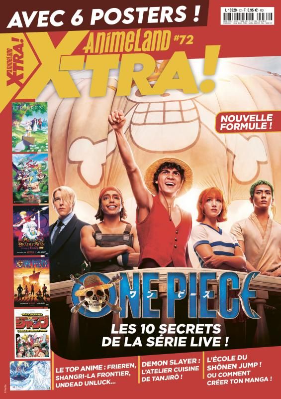 AnimeLand Xtra N° 72 : One Piece, les 10 secrets de la série live !