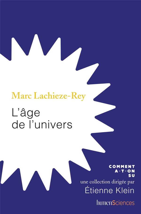 L'âge de l'univers