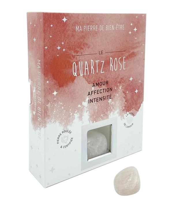 Le quartz rose. Amour, affection, intensité