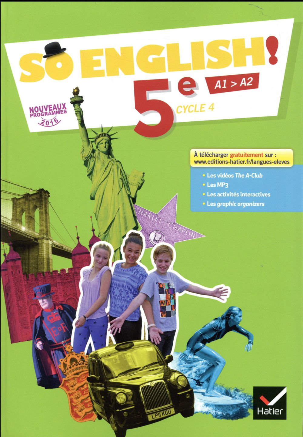 Anglais 5e Cycle 4 So English! Edition 2017