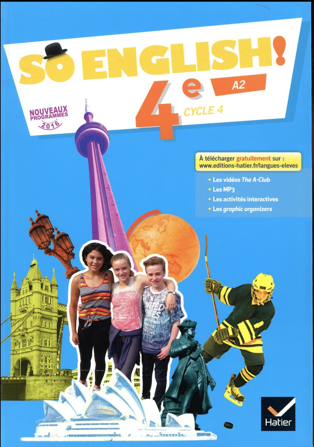 Anglais 4e Cycle 4 So English! Edition 2017